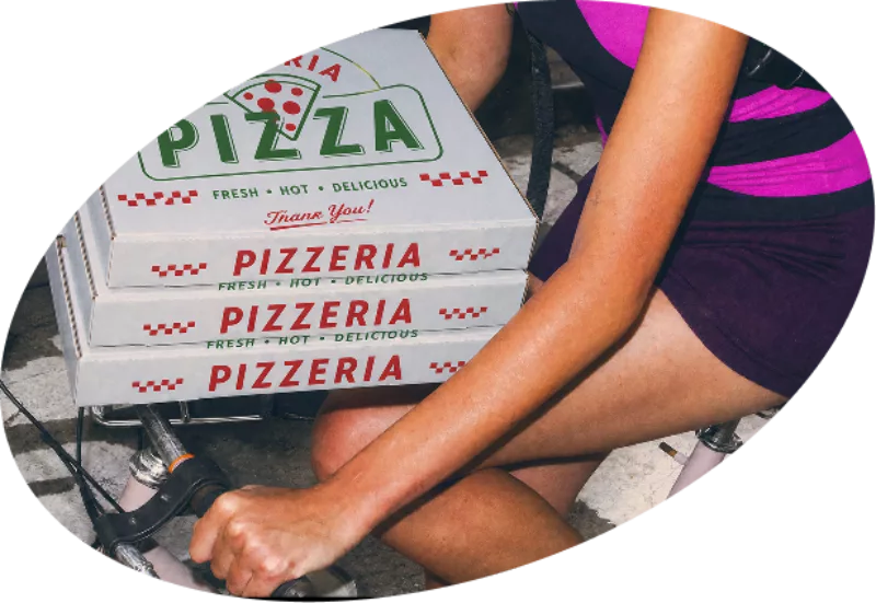 Pizza bike
